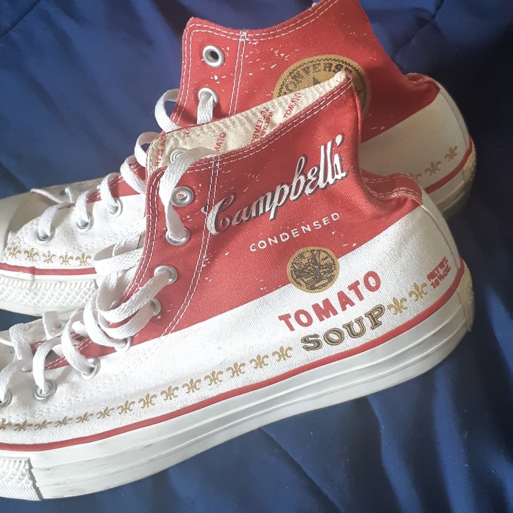 Limited Edition Campbell's Soup Converse Sneakers